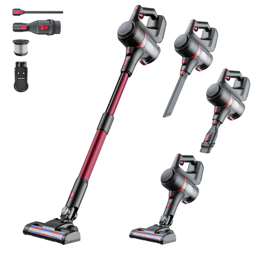 Cordless Vacuum Cleaner with Charging Dock & Battery