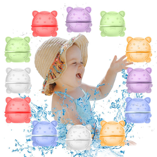 Magnetic Reusable Water Balloons for Summer Fun