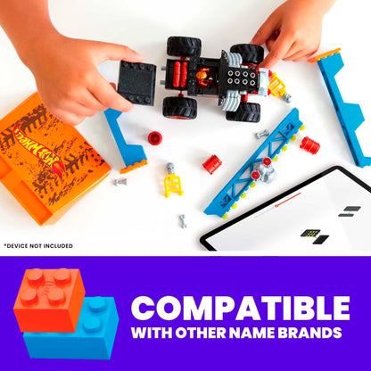 UPDATE: DEAD! MEGA Hot Wheels Monster Trucks Building Toy, Smash & Crash Bone Shaker Crush Course with 151 Pieces, 1 Figure and 1 Ramp, Red, Kids Age 5+ Years