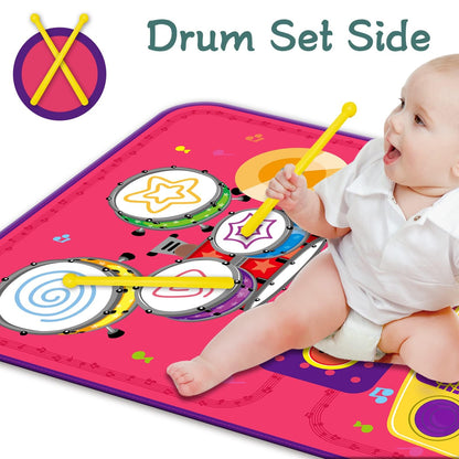 Toddler Piano Mat Music Toy for 1 Year Olds