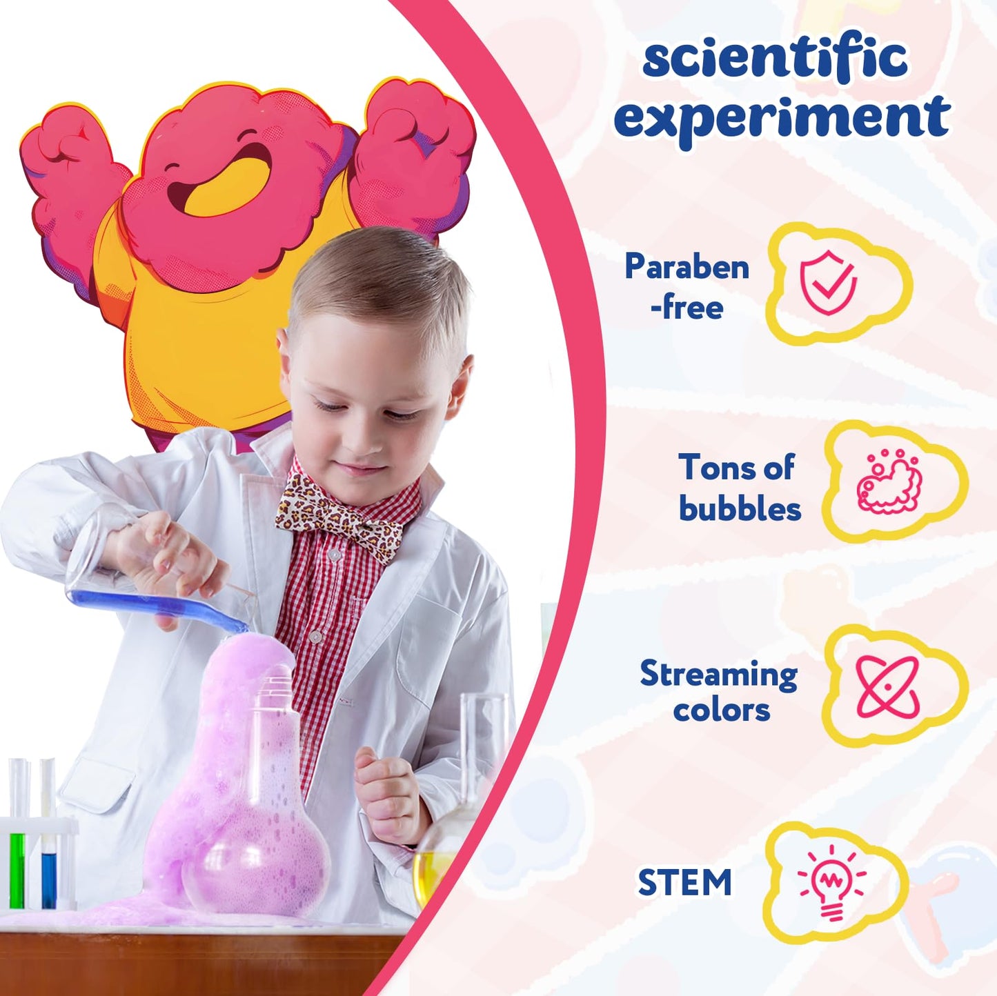 Fizzy Bath Bombs for Fun Toddler Playtime