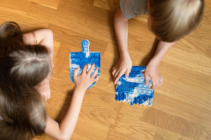 Dreidel Poppit Fidget Toy Set for Hanukkah