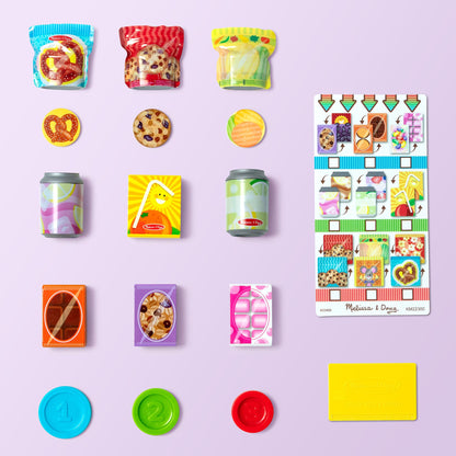 Melissa & Doug Wooden Vending Machine Play Set