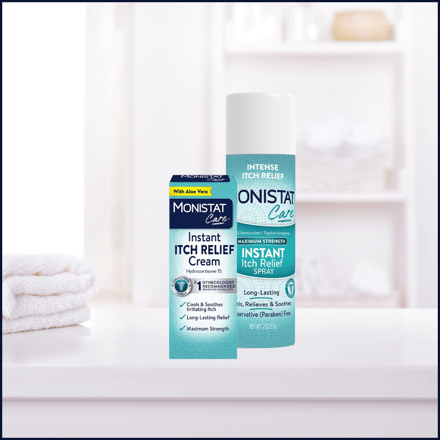 2 Pack Monistat Maximum Strength Itch Relief Cream