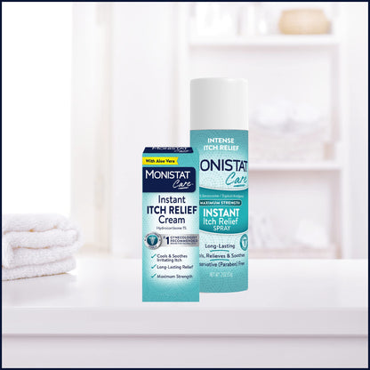 2 Pack Monistat Maximum Strength Itch Relief Cream