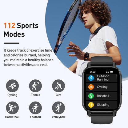 Smart Watch with Heart Rate & Sleep Monitor