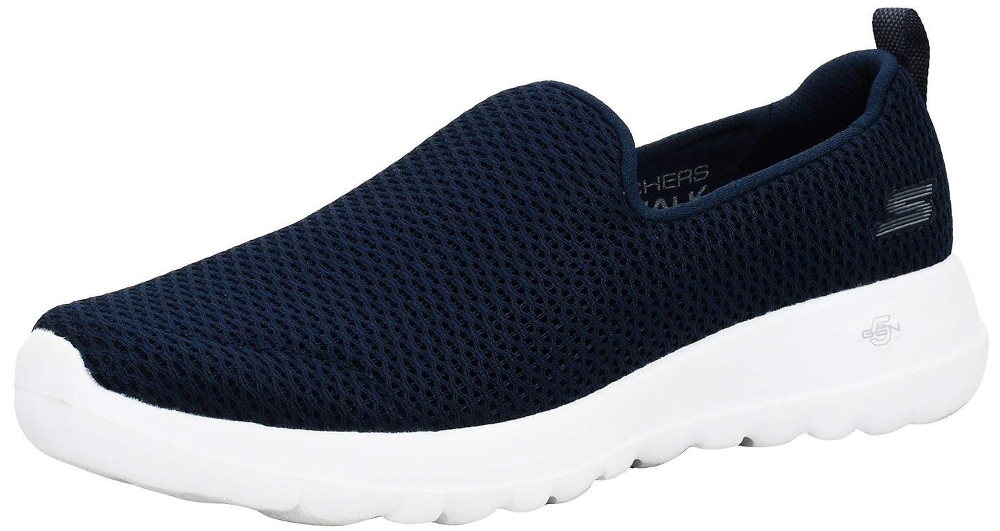 Skechers Women's Go Walk Joy Sneaker, Navy/White, 8.5