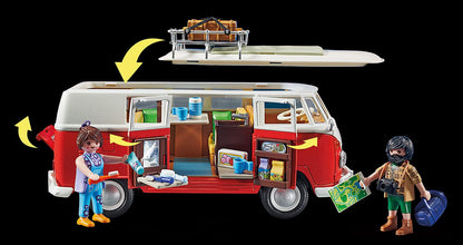 Playmobil Volkswagen T1 Camping Bus Set