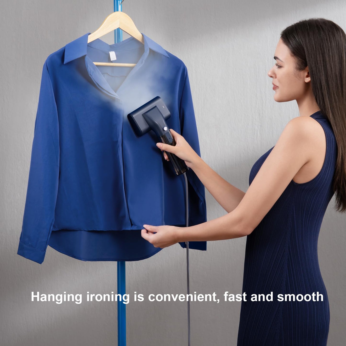Portable Handheld Clothes Steamer, 1200W Mini Iron