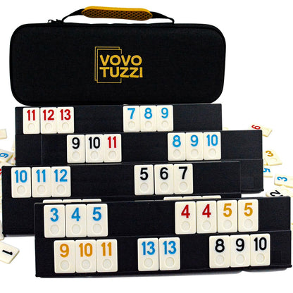Rummy Cube Game Set with 106 Tiles