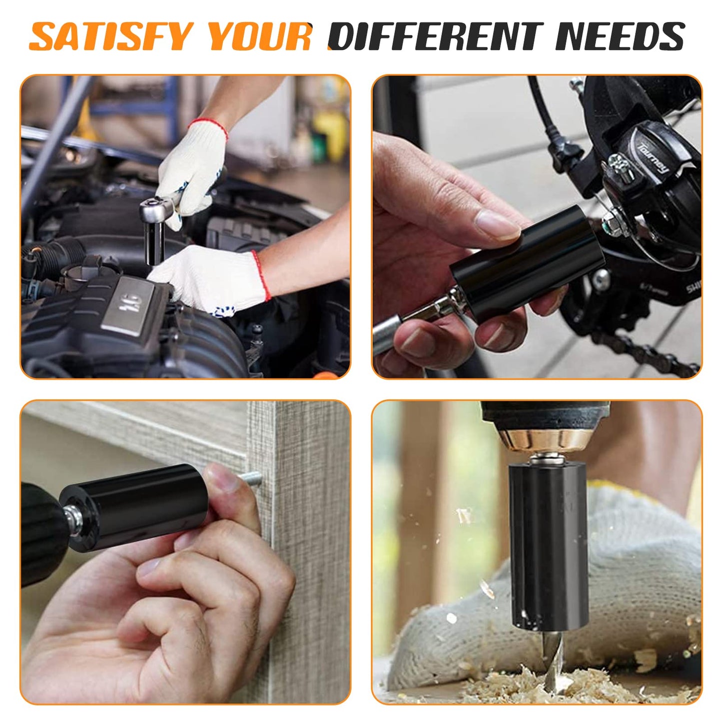Universal Socket Tools Gift for Dad and Grandpa