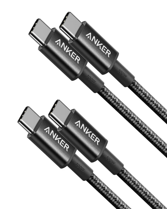 2 Pack Anker USB C Fast Charging Cable