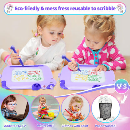 Magnetic Drawing Board for Toddlers 2-3 Years