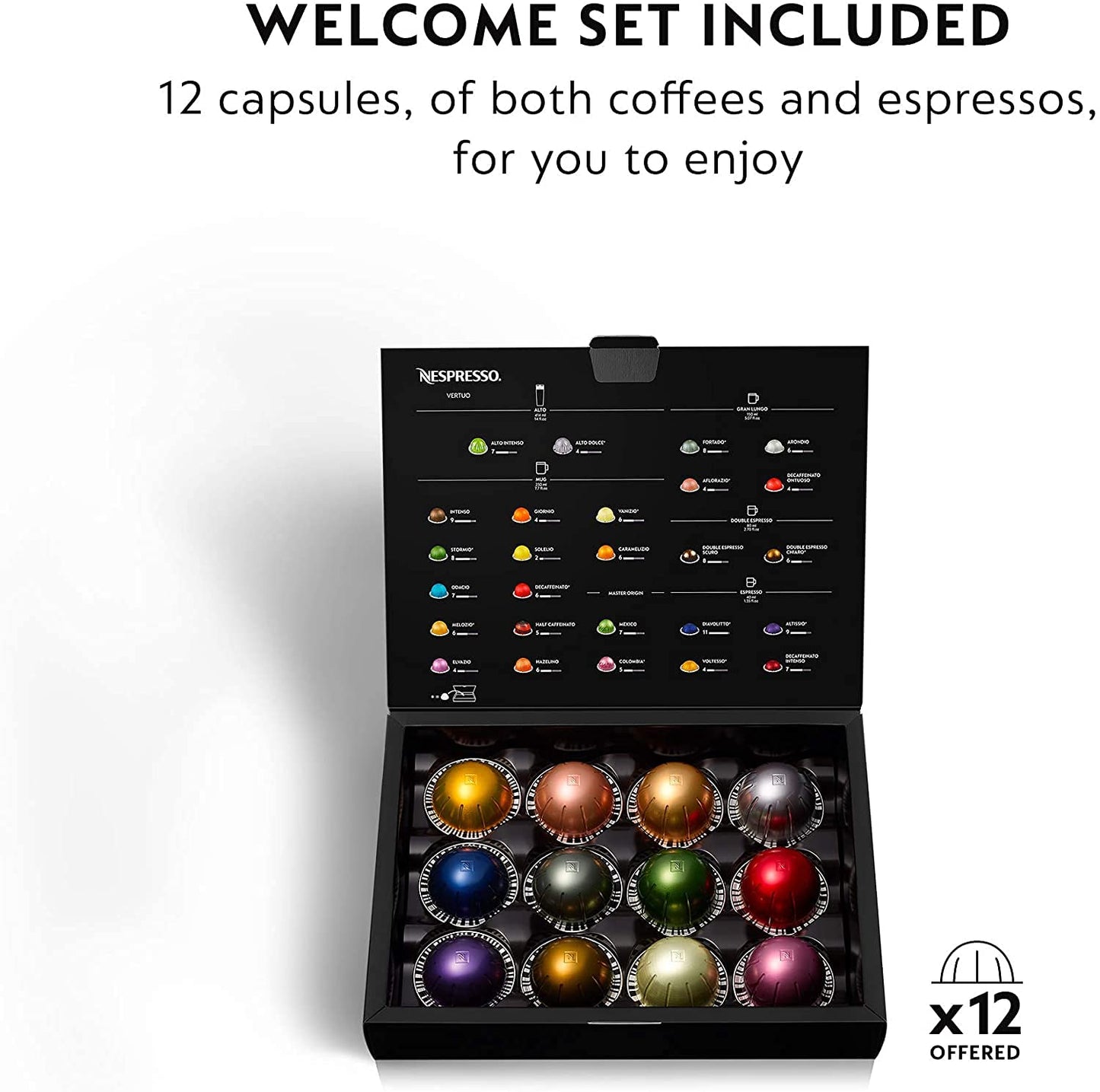 Nespresso Vertuo Coffee and Espresso Maker, Black