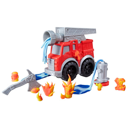 Play-Doh Fire Engine Toy Set with Modeling Clay