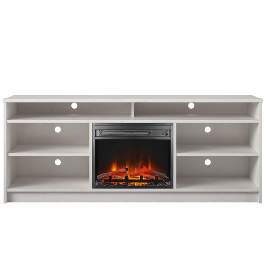 Ameriwood Home Fireplace TV Stand for 65 Inch TVs