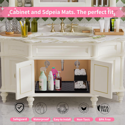 Under Sink Silicone Waterproof Cabinet Mat