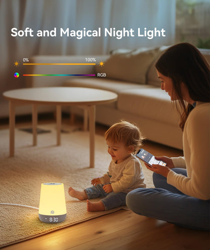 Dreamegg Sound Machine Baby With Night Light