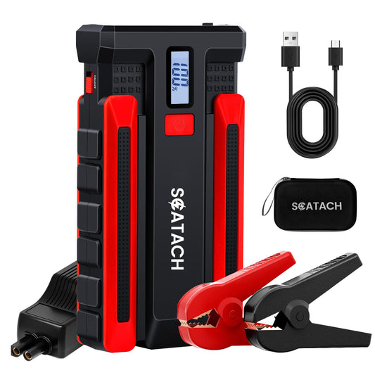 Scatach 3000A Portable Car Jump Starter Pack