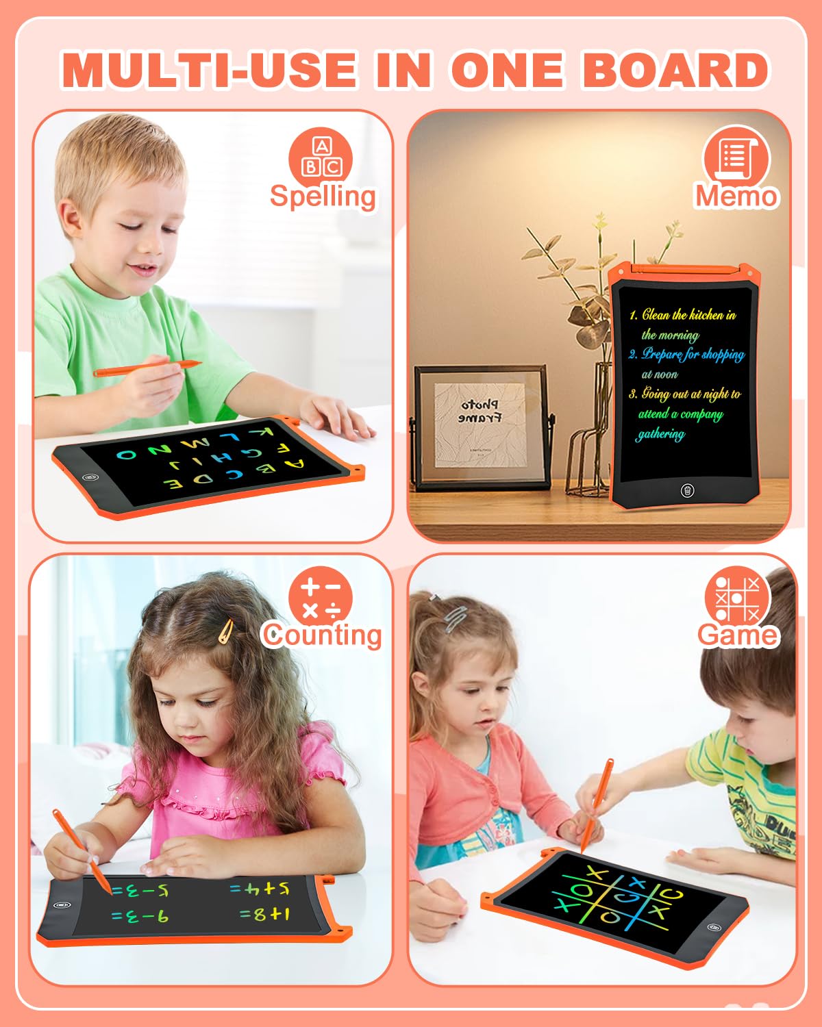 8.5 Inch LCD Writing Tablet for Kids