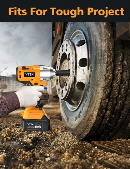 VTEK 1/2 Inch Brushless Cordless Impact Wrench