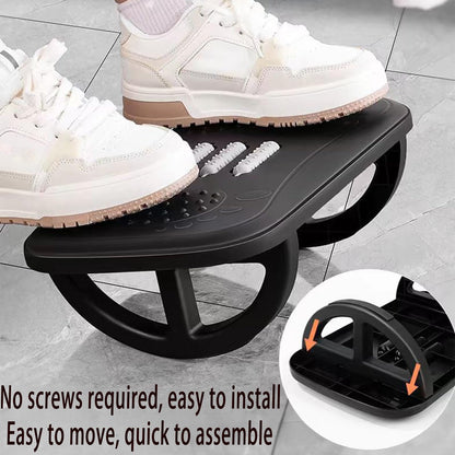 Ergonomic Rocking Foot Rest for Office Use