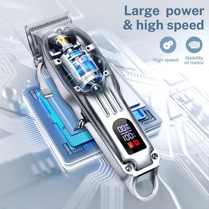 KIKIDO Cordless Hair Clippers with LCD Display