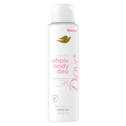 Dove Cooling Spray Deodorant Aluminum Free 4oz