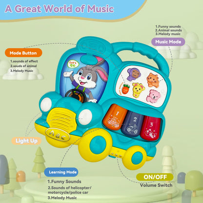 Baby Music Piano Toy for Infants 12-36 Months