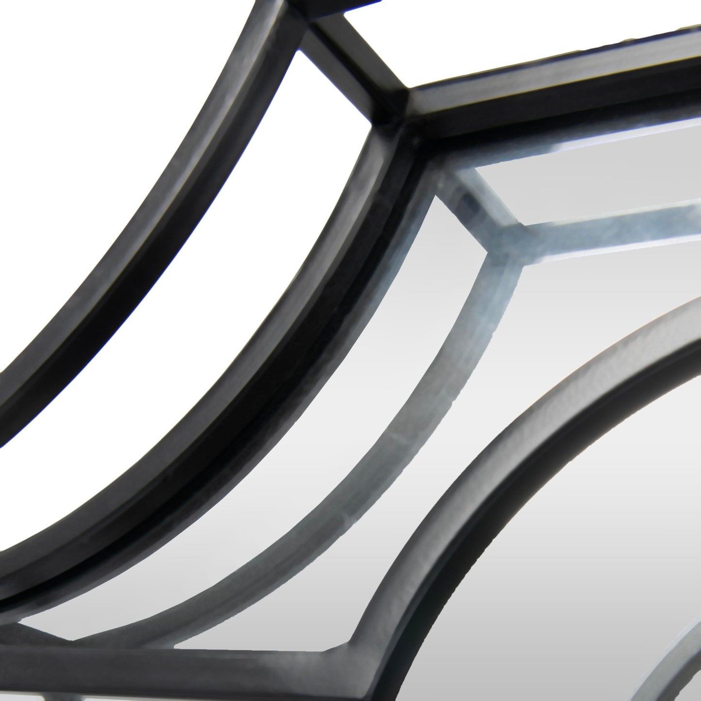 Vintage Metal Framed Wall Mirror by Creative Co-Op