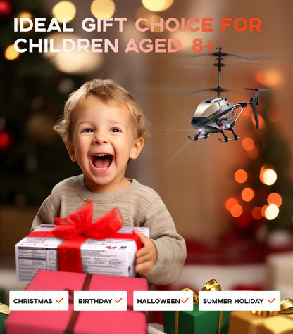 SYMA RC Helicopters,Remote Control Helicopter for Boys Toys with Altitude Hold, 3.5 Channel, Gyro Stabilizer, Remoter Aircraft Helicopter Toys for 8-12 Kids Adults Beginners as a Gift Black