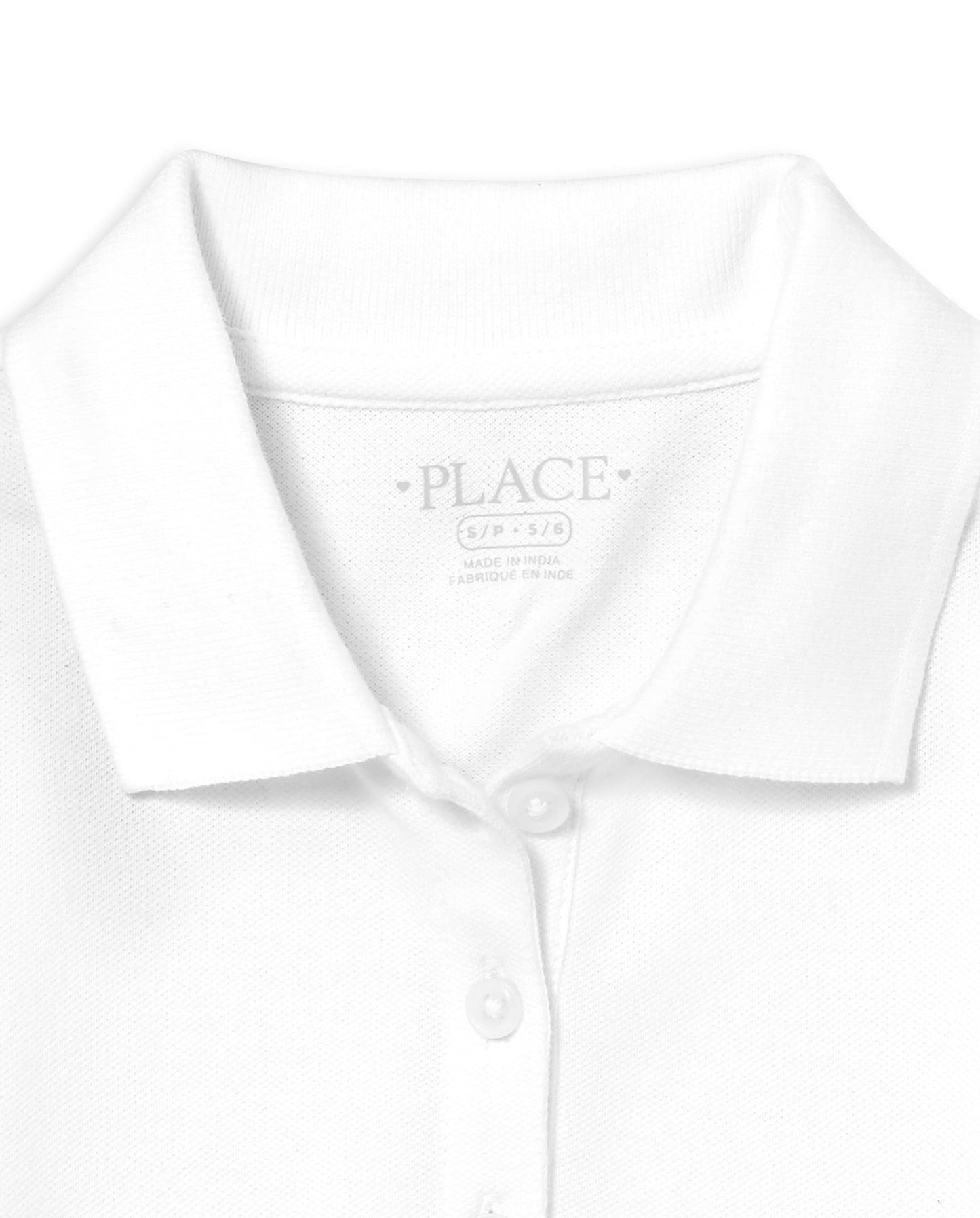The Children's Place Girls Long Sleeve Polo Shirt