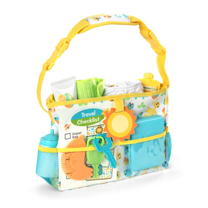 Melissa & Doug Travel Time Doll Play Set