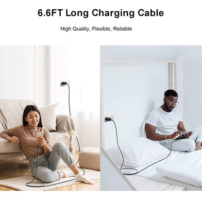Super Fast Charger Type C,3Pack 25W Samsung Fast Charger Type C Wall Charger Fast Charging Block with 6.6FT Type C to C Cable for Galaxy S23 Ultra/S23/S23+/S22/S22 Ultra/S22+/S21/S20/Note 10/20,Z Fold