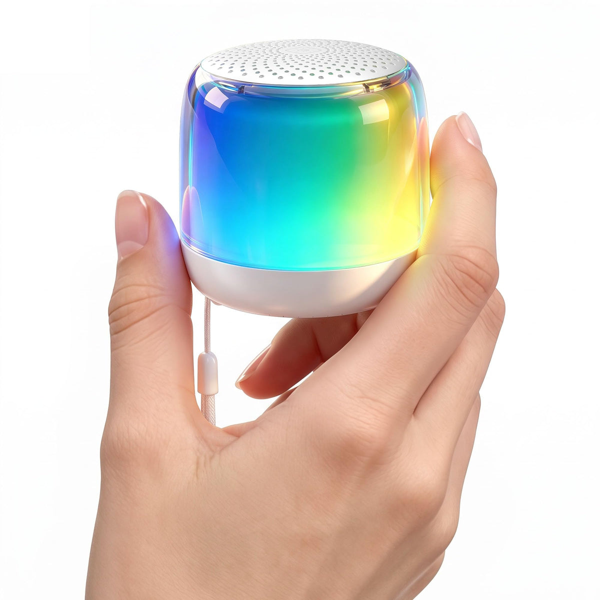 Glocusent Bluetooth White Noise Machine with Night Light