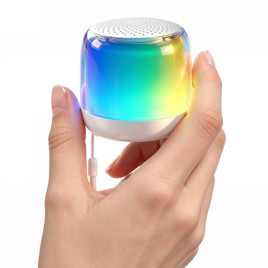 Glocusent Bluetooth White Noise Machine with Night Light