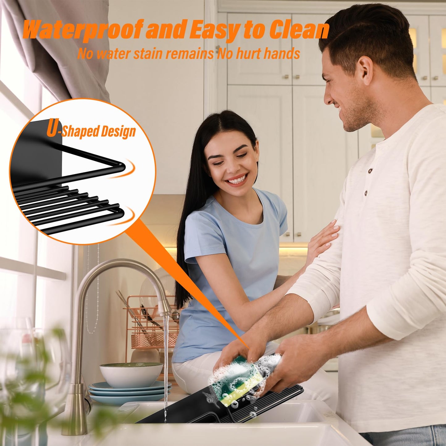 Magnetic Spice Rack for Refrigerator, Magnetic Paper Towel Holder, Stainless Steel Magnetic Knife Holder, Magnet Fridge Kitchen Organizers Storage, Spice Rack Organizer Kitchen Gadgets Storage
