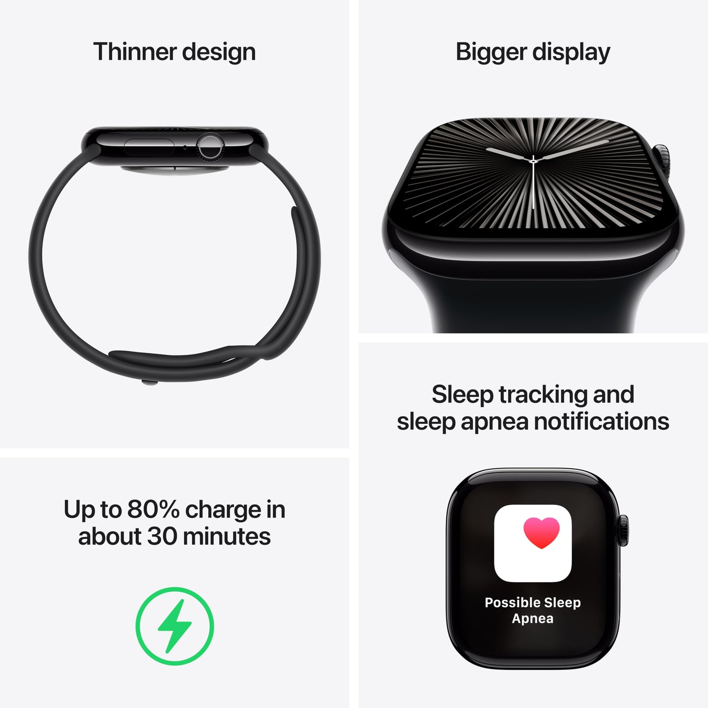 Apple Watch Series 10 GPS Smartwatch with Band