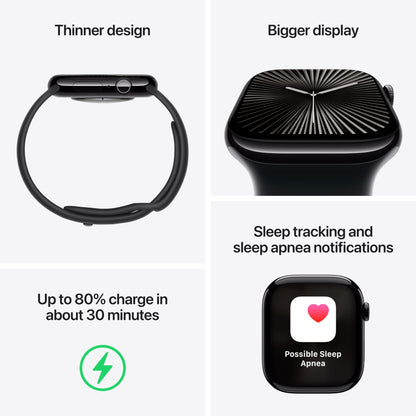 Apple Watch Series 10 GPS Smartwatch with Band