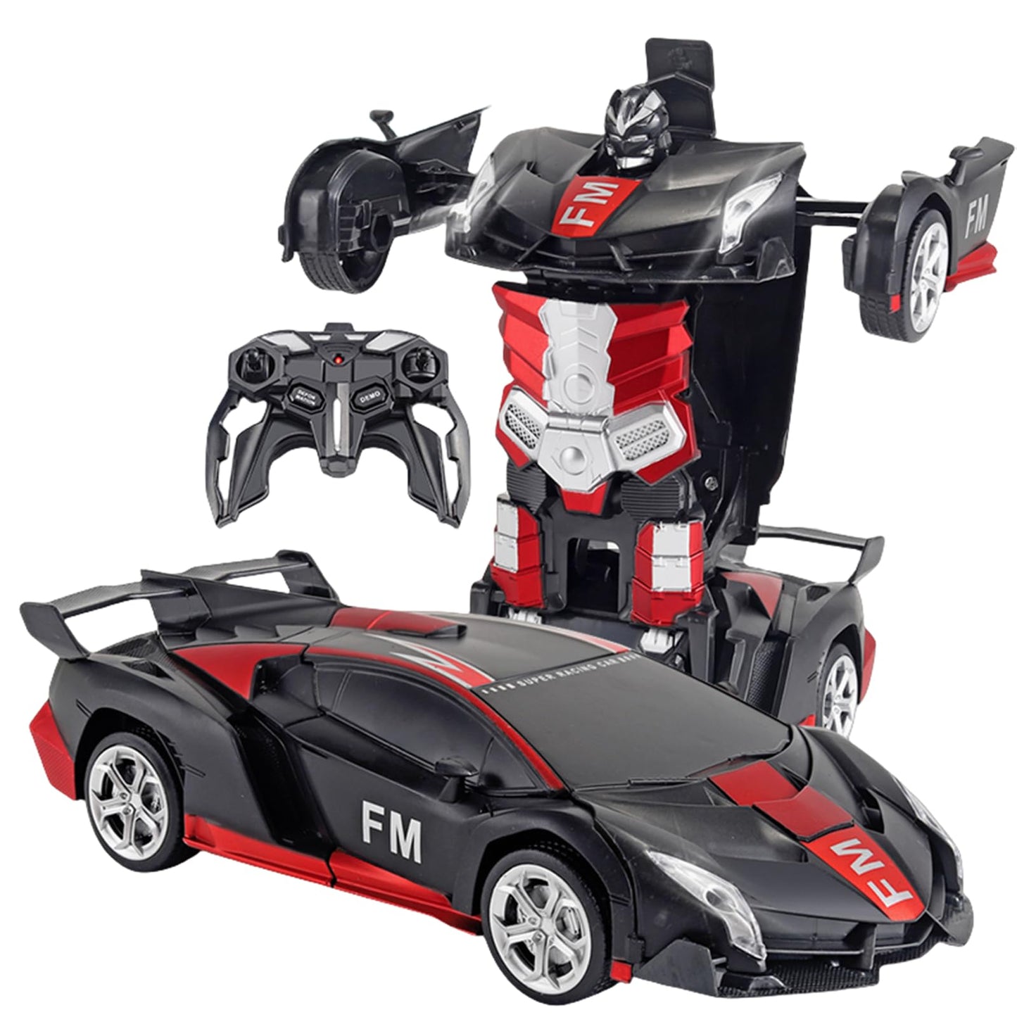 Remote Control Deformation Car to Robot 1:18
