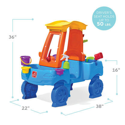 Step2 Car Wash Splash Center Water Table