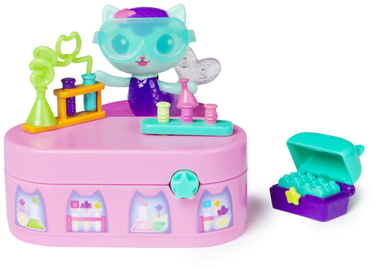 Gabby's Dollhouse Mercat Bobble Figure with Furniture