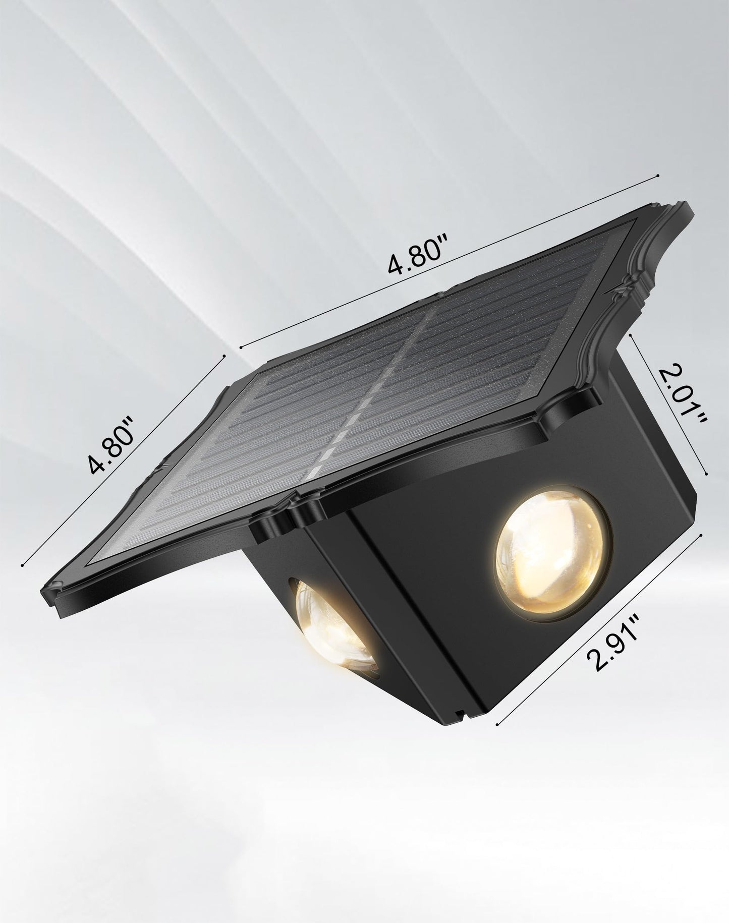 4 Pack Solar Wall Lights Outdoor IP65