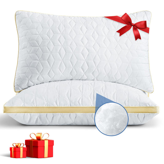 Standard Size Down Alternative Bed Pillow Set of 2