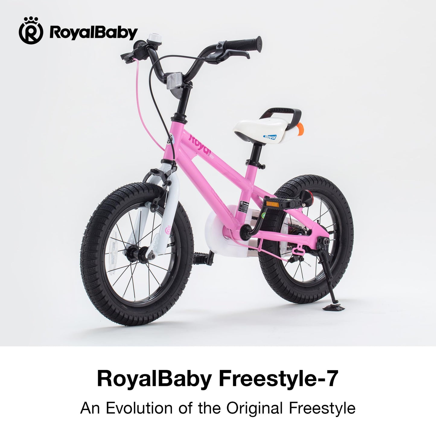 RoyalBaby Freestyle 7 Kids Bike for Ages 3-5