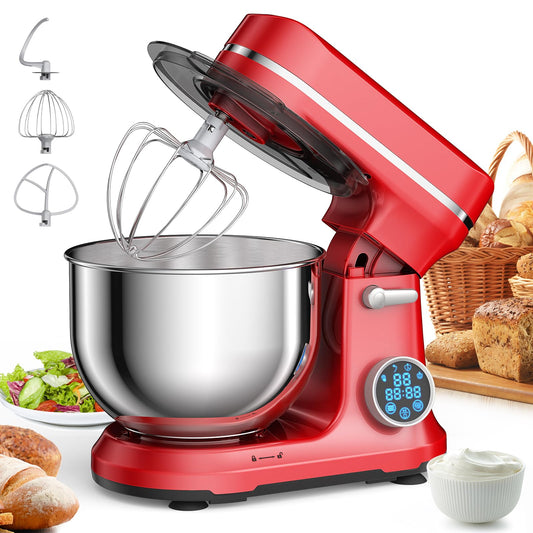 Biolomix 1200W 11-Speed Stand Mixer with Accessories