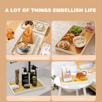 Imitation Wood Grain Breakfast Tray