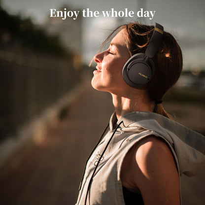 Falebare Bluetooth Noise Cancelling Headphones with Mic