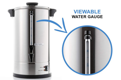SYBO 100-Cup Stainless Steel Coffee Maker Urn