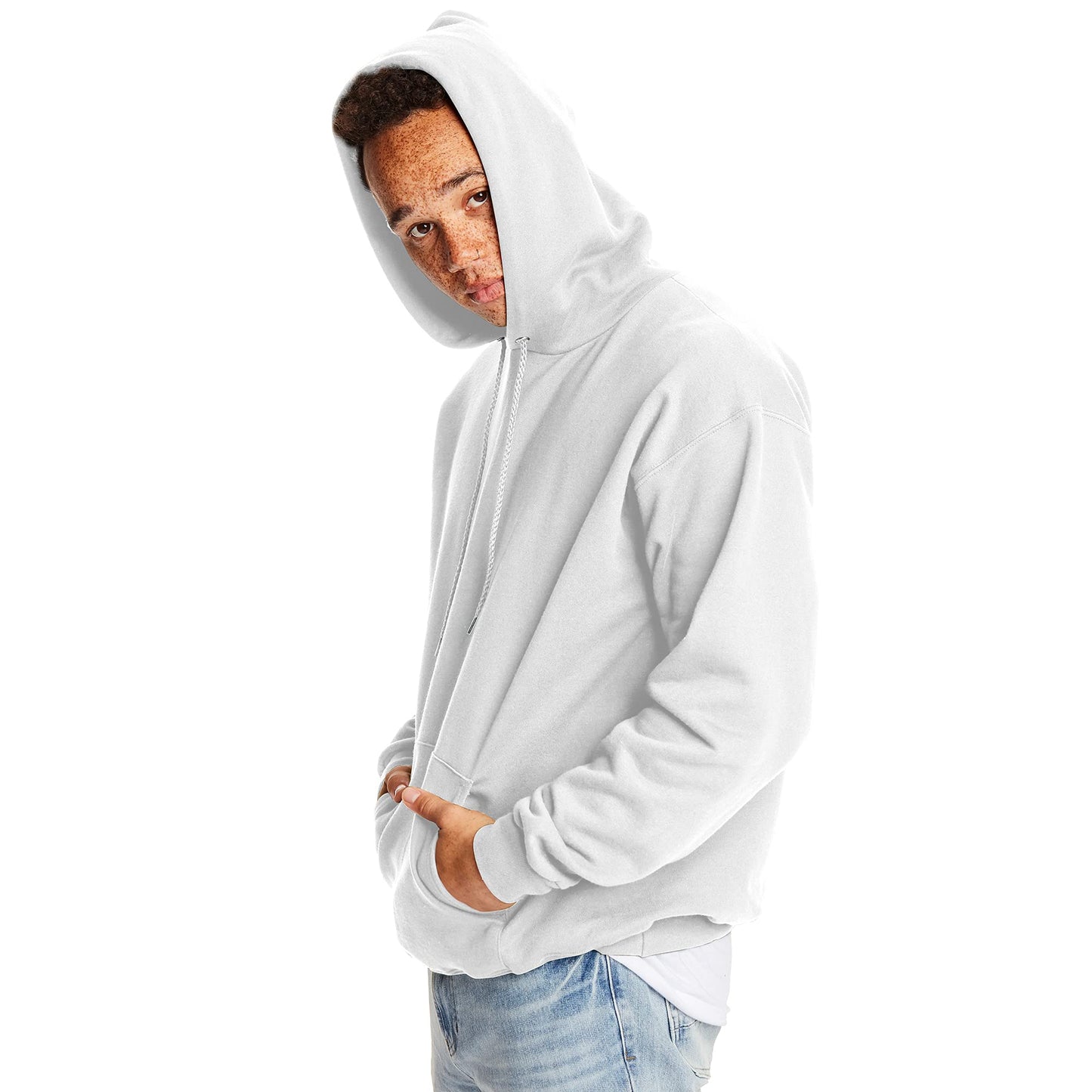 Hanes Men's Heavyweight Pullover Hoodie - White